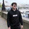 Black 'FNM' Antiracial Retro Bar Hoodie